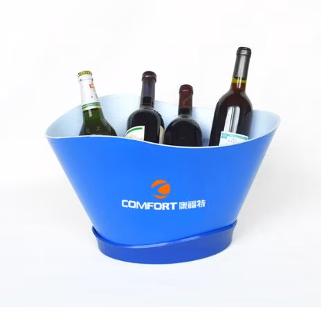 Enfriador de botellas de plástico con barra de hielo, nuevo cubo de hielo para fiesta